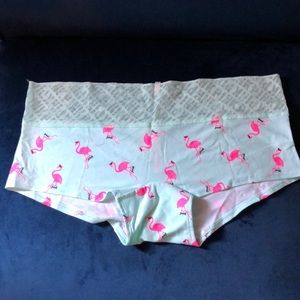 NWT PINK Victoria Secret Boyshort